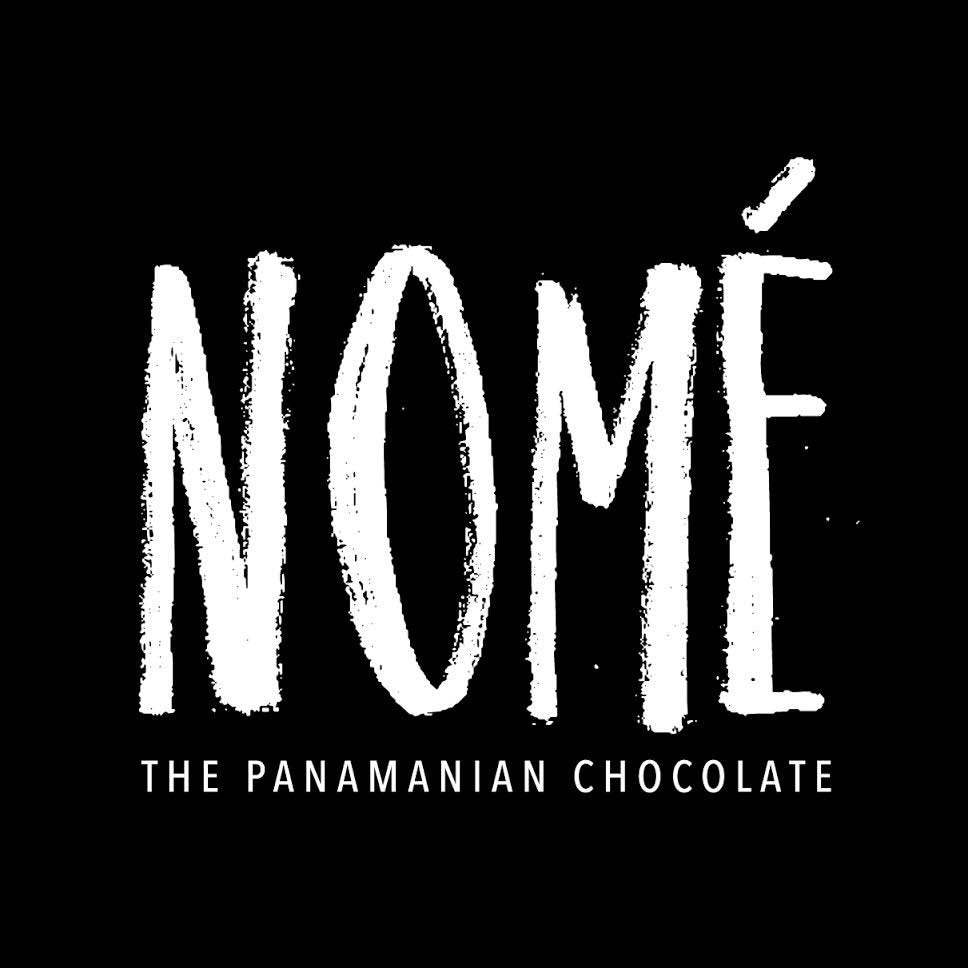 Nomé Chocolate Logo with tagline "The Panamanian Chocolate"