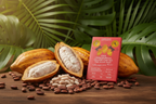 100% Ceremonial Cacao - Pods and Beans Hero Shot