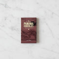 I Love Panama Chocolate 70% Classic Dark Chocolate mini bar on a white marble background.
