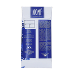 Back of the Nomé 73% chocolate packaging