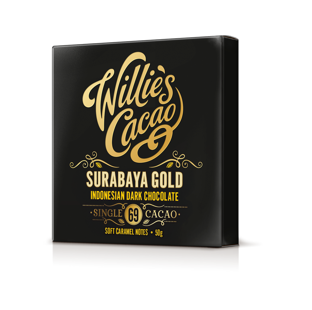 69% Dark Chocolate Bar – Single-Origin Surabaya Indonesia, Vegan | Willie's Cacao USA