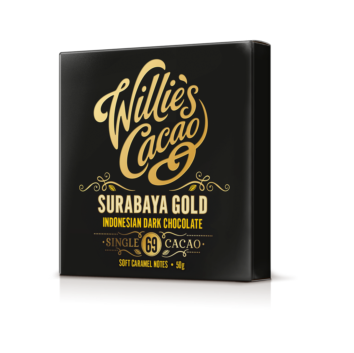 69% Dark Chocolate Bar – Single-Origin Surabaya Indonesia, Vegan | Willie's Cacao USA